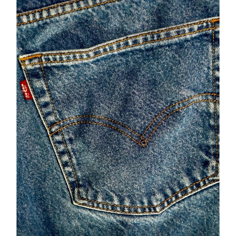 VTG 1998 Levis 550 Relaxed Fit Jeans Mens 38x30 Blue Denim 00550-0216